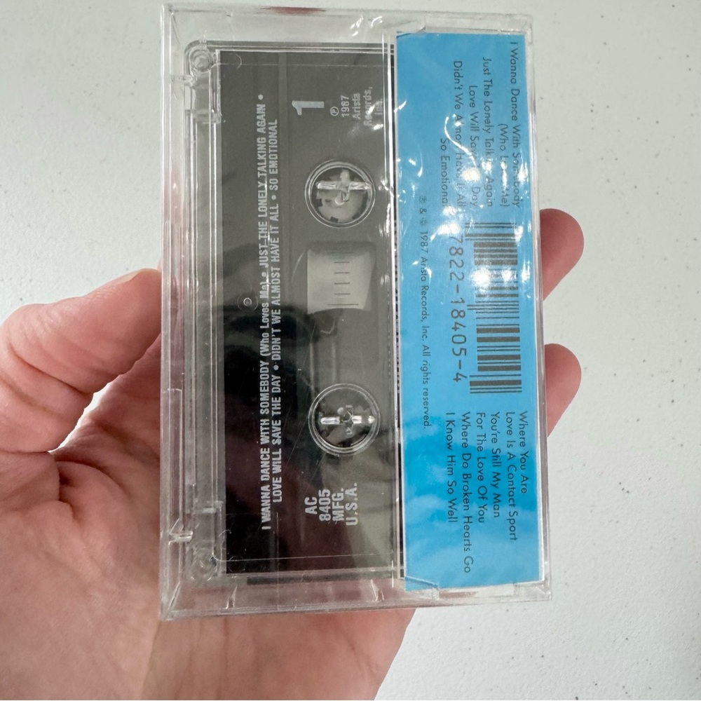 SEALED NEW Whitney Houston WHITNEY Cassette Tape - Picture 2 of 4